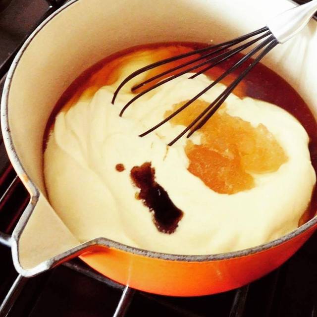 honey and ginger mixture